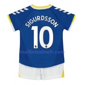 Maillot de Foot Everton Gylfi Sigurosson 10 Domicile 2021-22 - Enfant